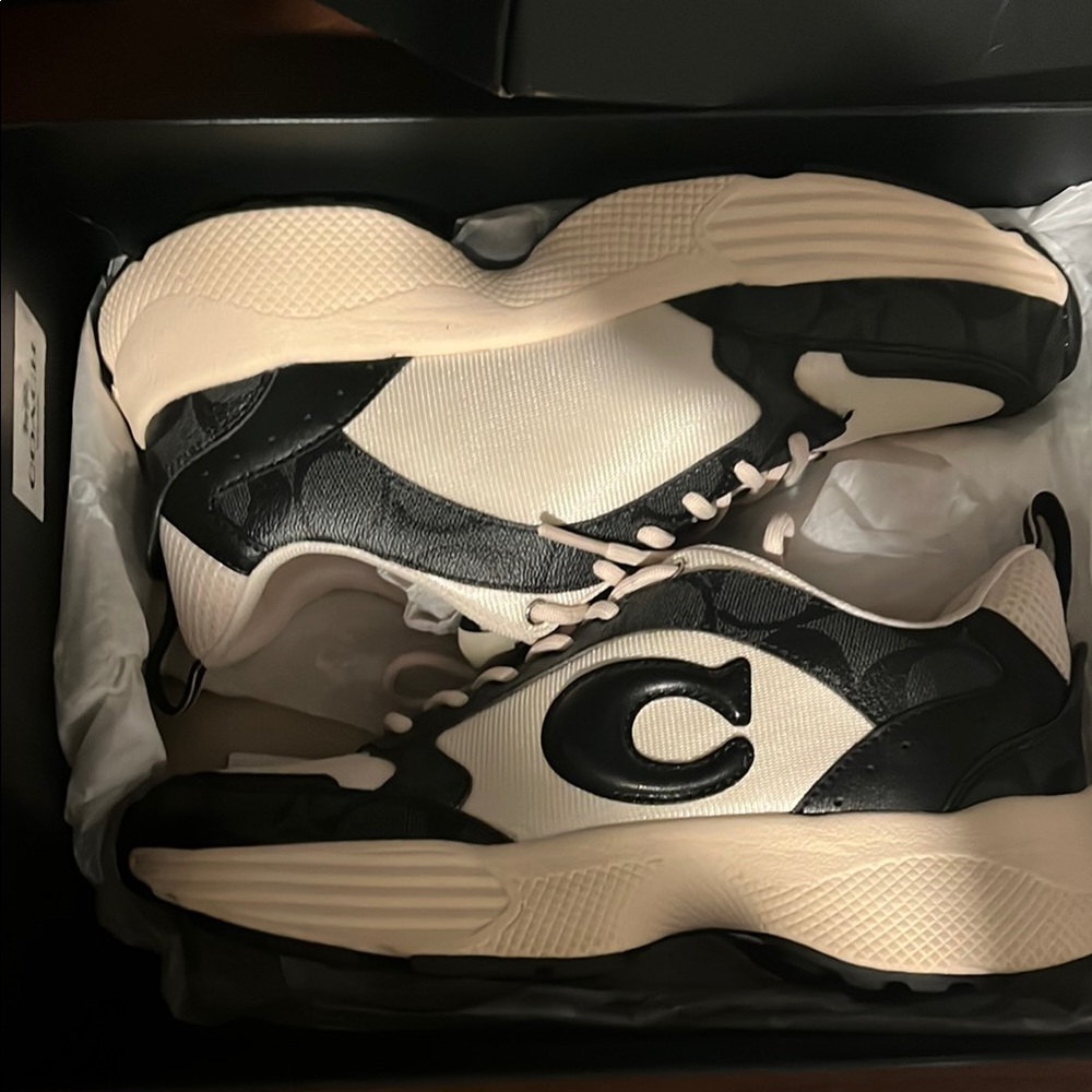 Coach Black and White Women's Sneakers